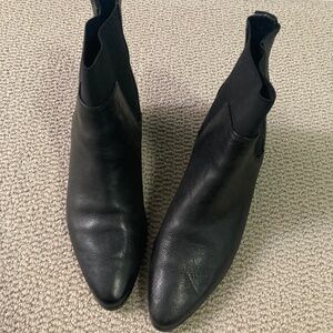 Black Leather Boot